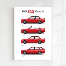 Tableau BMW E30 -...