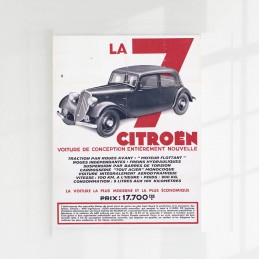 Tableau La Citroën 7-...