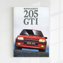 Tableau Peugeot 205 GTI -...