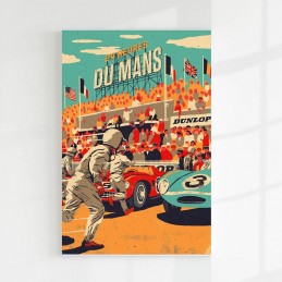Tableau 24H du Mans Dunlop...